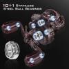 image:imageKastKing Speed Demon Elite Fishing Reel Worlds Fastest 1051 Gear RatioDeadbolt Baitcasting Reel 101 Shielded Stainless Steel BB CNC Lightweight Aluminum Frame Available in Skipping VersionSkipping Shallow Spool 861 Left