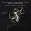 image:imageKastKing Speed Demon Elite Fishing Reel Worlds Fastest 1051 Gear RatioDeadbolt Baitcasting Reel 101 Shielded Stainless Steel BB CNC Lightweight Aluminum Frame Available in Skipping VersionDeadbolt No Drag 741 Left