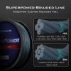 image:imageKastKing SuperPower Braided Fishing Line  Abrasion Resistant Braided Lines  Incredible Superline  Zero Stretch  Smaller Diameter  A MustHave