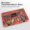 image:imageKastKing Tackle Boxes Plastic Box Plastic Storage Organizer Box with Removable Dividers  Fishing Tackle Storage  Box Organizer  2 Packs 4 Packs Tackle Trays  Parts BoxOrange Camouflage
