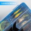 image:imageKastKing Tackle Boxes Plastic Box Plastic Storage Organizer Box with Removable Dividers  Fishing Tackle Storage  Box Organizer  2 Packs 4 Packs Tackle Trays  Parts BoxBlue Camouflage