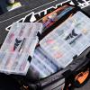 image:imageKastKing Tackle Boxes Plastic Box Plastic Storage Organizer Box with Removable Dividers  Fishing Tackle Storage  Box Organizer  2 Packs 4 Packs Tackle Trays  Parts BoxStandard