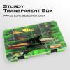 image:imageKastKing Tackle Boxes Plastic Box Plastic Storage Organizer Box with Removable Dividers  Fishing Tackle Storage  Box Organizer  2 Packs 4 Packs Tackle Trays  Parts BoxGreen Camouflage