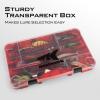 image:imageKastKing Tackle Boxes Plastic Box Plastic Storage Organizer Box with Removable Dividers  Fishing Tackle Storage  Box Organizer  2 Packs 4 Packs Tackle Trays  Parts BoxRed Camouflage