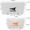 image:imageKastKing Tackle Boxes Plastic Box Plastic Storage Organizer Box with Removable Dividers  Fishing Tackle Storage  Box Organizer  2 Packs 4 Packs Tackle Trays  Parts BoxStandard