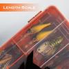 image:imageKastKing Tackle Boxes Plastic Box Plastic Storage Organizer Box with Removable Dividers  Fishing Tackle Storage  Box Organizer  2 Packs 4 Packs Tackle Trays  Parts BoxOrange Camouflage