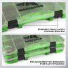 image:imageKastKing Tackle Boxes Plastic Box Plastic Storage Organizer Box with Removable Dividers  Fishing Tackle Storage  Box Organizer  2 Packs 4 Packs Tackle Trays  Parts BoxGreen Camouflage