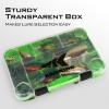 image:imageKastKing Tackle Boxes Plastic Box Plastic Storage Organizer Box with Removable Dividers  Fishing Tackle Storage  Box Organizer  2 Packs 4 Packs Tackle Trays  Parts BoxGreen Camouflage