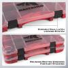 image:imageKastKing Tackle Boxes Plastic Box Plastic Storage Organizer Box with Removable Dividers  Fishing Tackle Storage  Box Organizer  2 Packs 4 Packs Tackle Trays  Parts BoxRed Camouflage