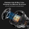 image:imageKastKing Zephyr Bait Finesse Baitcasting Reel Carbon Fiber Fishing Reel  Drag Clicker Version 721 Gear Ratio Fishing Reel  56oz Lightweight Bait Finesse System Casting ReelRight Handed721 Drag Clicker