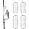 image:imageKastKing Bait Kapsule  Lure Cover with Vent Holes Protects Hooks Multiple Sizes S M L JumboDrop Shot  Multiple Attachments for Freshwater amp Saltwater Fishing Gear Patent Pending2 Small and 2 Medium