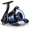 image:imageKastKing Centron amp Centron Lite Spinning Reels Size 500 is Perfect for Ice Fishing Up to 175 Max Drag 521 Gear Ratio Ultra Smooth Powerful CNC Aluminum Spool 91 BB Light WeightCentron