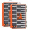 image:imageKastKing HyperSeal Waterproof Tackle Box Waterproof 3600 and 3700 Tackle Trays Fishing Tackle Box Organizer with Removable Dividers Lure Box and Terminal Tackle Storage3600 2 Packs