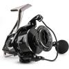 image:imageKastKing Megatron Spinning Reel Freshwater and Saltwater Spinning Fishing Reel Rigid Aluminum Frame 71 DoubleShielded StainlessSteel BB Over 30 lbs Carbon Drag CNC Aluminum Spool amp Handle6000