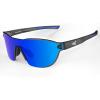 E: Matte Black Frame  Cobalt Mirror