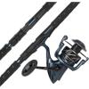 image:imageKastKing ReKon Saltwater Fishing Rod and Reel Combo Fishing Poles amp Reels Combo Graphite Blank Zirconia Rings NyliTech Frame amp Rotor EVA Handle Uplock Reel SeatSpin100 Heavy8000 Reel2pcs
