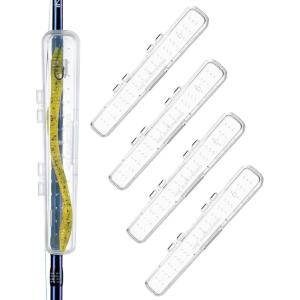 image:imageKastKing Bait Kapsule  Lure Cover with Vent Holes Protects Hooks Multiple Sizes S M L JumboDrop Shot  Multiple Attachments for Freshwater amp Saltwater Fishing Gear Patent Pending4 Drop Shot