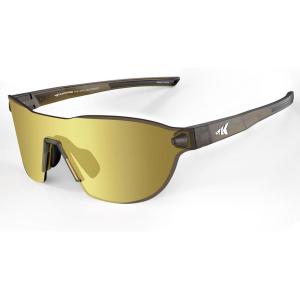 image:imageKastKing Nizini Polarized Sports Fishing Sunglasses With PuriVex Protective Lens Coating Rimless Wrap Design Men WomenD Gloss Tal Dark Olive Frame  Gold Mirror