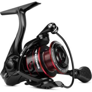 image:imageKastKing Royale Legend Fishing Reel  521621 Gear Ratio Spinning Reel Up to 22 Lbs of Carbon Drag 5171 Stainless Steel Ball Bearings Graphite Frame Asymmetric Spinning Reel Rotor DesignBlack 521 Royale Legend II