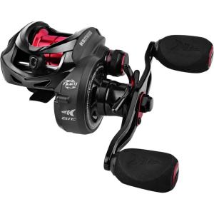 image:imageKastKing Speed Demon Elite Fishing Reel Worlds Fastest 1051 Gear RatioDeadbolt Baitcasting Reel 101 Shielded Stainless Steel BB CNC Lightweight Aluminum Frame Available in Skipping VersionSkipping Shallow Spool 861 Left
