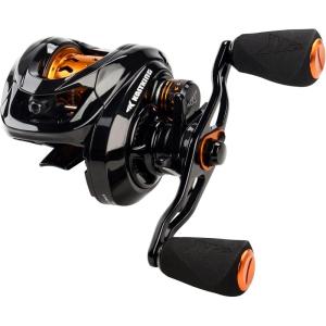 image:imageKastKing Zephyr Bait Finesse Baitcasting Reel Carbon Fiber Fishing Reel  Drag Clicker Version 721 Gear Ratio Fishing Reel  56oz Lightweight Bait Finesse System Casting ReelLeft Handed721 Drag Clicker