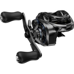 image:imageKastKing iReel 2 Phantom Black Fishing Reel IFC Digital Brake Six Preset Casting Modes Unlimited Customizable Adjustments Bluetooth Pairing 100 Magnesium Frame Larger Axis Eye Line GuideRightGlossy Black721