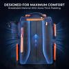 image:imageKastKing Bait Boss Fishing Tackle Backpack with Rod Holders4 Tackle BoxesRain CoverStorage for Fishing GearB Orange