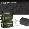 image:imageKastKing Bait Boss Fishing Tackle Backpack with Rod Holders4 Tackle BoxesRain CoverStorage for Fishing GearC Grass Green