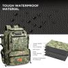 image:imageKastKing Bait Boss Fishing Tackle Backpack with Rod Holders4 Tackle BoxesRain CoverStorage for Fishing GearD Dark Green Camouflage
