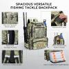 image:imageKastKing Bait Boss Fishing Tackle Backpack with Rod Holders4 Tackle BoxesRain CoverStorage for Fishing GearD Dark Green Camouflage