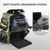 image:imageKastKing Bait Boss Fishing Tackle Backpack with Rod Holders4 Tackle BoxesRain CoverStorage for Fishing GearD Dark Green Camouflage