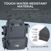 image:imageKastKing Bait Boss Fishing Tackle Backpack with Rod Holders4 Tackle BoxesRain CoverStorage for Fishing GearF Gray Aluminum Back Support System