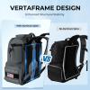 image:imageKastKing Bait Boss Fishing Tackle Backpack with Rod Holders4 Tackle BoxesRain CoverStorage for Fishing GearF Gray Aluminum Back Support System