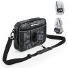 image:imageKastKing BaitSpace Detachable Bait Binder Tackle Bag  Large Clear Sleeves Durable 900D Waterresistant Fabric Soft Plastic Bait Storage For Hooks Sinkers amp Fishing AccessoriesBlack