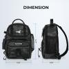 image:imageKastKing BaitSpace Fishing Sling Bag Fishing Backpack with Rod amp Beverage Holder Tackle Bag for Fishing GearA Black Camo