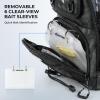 image:imageKastKing BaitSpace Fishing Sling Bag Fishing Backpack with Rod amp Beverage Holder Tackle Bag for Fishing GearA Black Camo