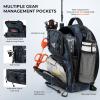 image:imageKastKing BaitSpace Fishing Sling Bag Fishing Backpack with Rod amp Beverage Holder Tackle Bag for Fishing GearB Blue Camo