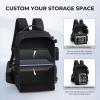 image:imageKastKing BaitSpace Fishing Tackle Backpack with Removable Bait Binder2 Rod Holders Storage Fishing Gear and EquipmentA Black With 4 3600 Tackle Boxes