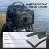 image:imageKastKing BaitSpace Fishing Tackle Backpack with Removable Bait Binder2 Rod Holders Storage Fishing Gear and EquipmentC Blue Camo With 4 3600 Tackle Boxes
