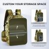 image:imageKastKing BaitSpace Fishing Tackle Backpack with Removable Bait Binder2 Rod Holders Storage Fishing Gear and EquipmentD Khaki Camowith 4 3600 Tackle Boxes