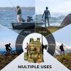 image:imageKastKing BaitSpace Fishing Tackle Backpack with Removable Bait Binder2 Rod Holders Storage Fishing Gear and EquipmentD Khaki Camowith 4 3600 Tackle Boxes