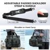 image:imageKastKing BaitSpace Fishing Tackle Bag With 4 Tackle Boxes amp Removable Bait Binder WaterResistant Tackle Storage Durable Fishing Gear Adjustable Shoulder StrapD Black Camo