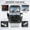 image:imageKastKing BaitSpace Fishing Tackle Bag With 4 Tackle Boxes amp Removable Bait Binder WaterResistant Tackle Storage Durable Fishing Gear Adjustable Shoulder StrapA Black Camo