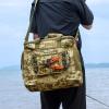 image:imageKastKing BaitSpace Fishing Tackle Bag With 4 Tackle Boxes amp Removable Bait Binder WaterResistant Tackle Storage Durable Fishing Gear Adjustable Shoulder StrapB Khaki Camo