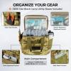 image:imageKastKing BaitSpace Fishing Tackle Bag With 4 Tackle Boxes amp Removable Bait Binder WaterResistant Tackle Storage Durable Fishing Gear Adjustable Shoulder StrapB Khaki Camo