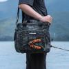 image:imageKastKing BaitSpace Fishing Tackle Bag With 4 Tackle Boxes amp Removable Bait Binder WaterResistant Tackle Storage Durable Fishing Gear Adjustable Shoulder StrapA Black Camo