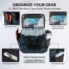 image:imageKastKing BaitSpace Fishing Tackle Bag With 4 Tackle Boxes amp Removable Bait Binder WaterResistant Tackle Storage Durable Fishing Gear Adjustable Shoulder StrapC Blue Camo