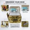 image:imageKastKing BaitSpace Fishing Tackle Bag With 4 Tackle Boxes amp Removable Bait Binder WaterResistant Tackle Storage Durable Fishing Gear Adjustable Shoulder StrapE Khaki Camo