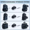 image:imageKastKing BaitSpace Line Management Bag Fishing Line Storage Bag with Water Resistant Nylon Clear View Window Removable Divider Tanglefree Leader Line HolderE BlueLarge