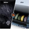 image:imageKastKing BaitSpace Line Management Bag Fishing Line Storage Bag with Water Resistant Nylon Clear View Window Removable Divider Tanglefree Leader Line HolderE BlueLarge